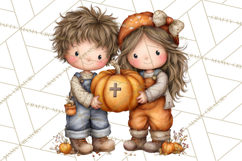 Christian Fall Clipart, Religious Faith PNG Product Image 5