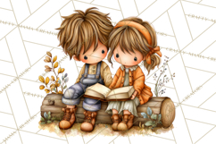 Christian Fall Clipart, Religious Faith PNG Product Image 2