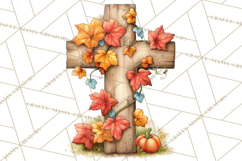 Christian Fall Clipart, Religious Faith PNG Product Image 3