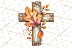 Christian Fall Clipart, Religious Faith PNG Product Image 4