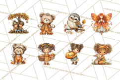 Christian Fall Clipart, Religious Faith PNG Product Image 3