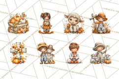 Christian Fall Clipart, Religious Faith PNG Product Image 2