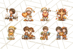 Christian Fall Clipart, Religious Faith PNG Product Image 9