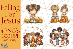 Christian Fall Clipart, Religious Faith PNG Product Image 1