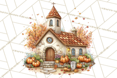 Christian Fall Clipart, Religious Faith PNG Product Image 5