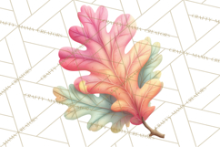 Falling Leaves Clipart PNG Autumn Clip Art, Fall Clipart Png Product Image 2