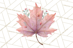 Falling Leaves Clipart PNG Autumn Clip Art, Fall Clipart Png Product Image 3