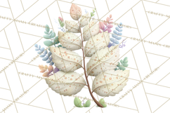 Falling Leaves Clipart PNG Autumn Clip Art, Fall Clipart Png Product Image 5