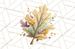 Falling Leaves Clipart PNG Autumn Clip Art, Fall Clipart Png Product Image 2