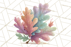 Falling Leaves Clipart PNG Autumn Clip Art, Fall Clipart Png Product Image 3