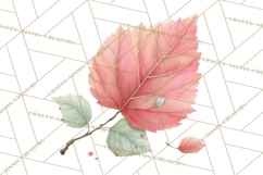 Falling Leaves Clipart PNG Autumn Clip Art, Fall Clipart Png Product Image 3