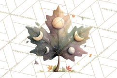 Falling Leaves Clipart PNG Autumn Clip Art, Fall Clipart Png Product Image 2