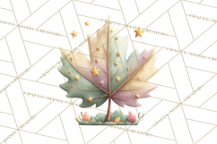 Falling Leaves Clipart PNG Autumn Clip Art, Fall Clipart Png Product Image 3