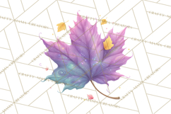 Falling Leaves Clipart PNG Autumn Clip Art, Fall Clipart Png Product Image 5