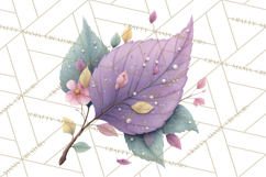 Falling Leaves Clipart PNG Autumn Clip Art, Fall Clipart Png Product Image 2
