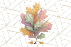Falling Leaves Clipart PNG Autumn Clip Art, Fall Clipart Png Product Image 2