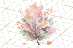 Falling Leaves Clipart PNG Autumn Clip Art, Fall Clipart Png Product Image 3