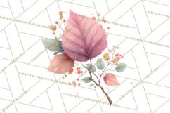 Falling Leaves Clipart PNG Autumn Clip Art, Fall Clipart Png Product Image 4
