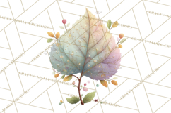 Falling Leaves Clipart PNG Autumn Clip Art, Fall Clipart Png Product Image 5