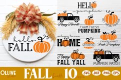 Fall Sign Making SVG Bundle | Fall SVG Product Image 1