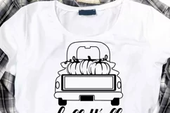 Fall Y'all svg, Fall Vintage Truck svg, Thanksgiving svg Product Image 4