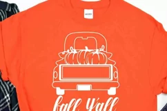 Fall Y'all svg, Fall Vintage Truck svg, Thanksgiving svg Product Image 3