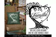 Download this German familie tree of life files today for a good price. These German plotter file are compatible with Cricut and Silhouette Cutting Machines.