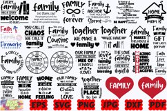 Family SVG | Family Sign SVG | Farmhouse SVG | Mom SVG | Dad Product Image 1