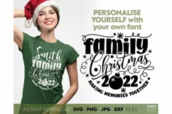 family Christmas svg, Christmas 2022 svg, Christmas family Product Image 1