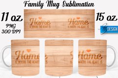 Family Quotes Mug Wrap Sublimation|Family 11Oz Mug|15Oz Mug Product Image 1