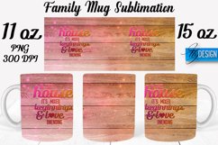Family Quotes Mug Wrap Sublimation|Family 11Oz Mug|15Oz Mug Product Image 1