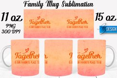 Family Mug Sublimation Design| Family Quotes Mug Wrap v.2 Product Image 23