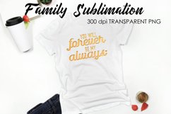 Family Sublimation|Family Quotes Design|Mom Sublimation Product Image 1