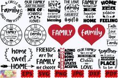 Family SVG | Family Sign SVG | Farmhouse SVG | Mom SVG | Dad Product Image 3