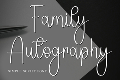 Family Autography Product Image 1