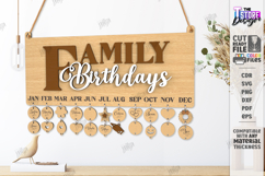 Family Birthdays Calendar|Birthday Reminder|Family Events Product Image 1