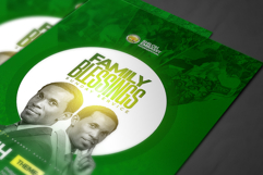 Family blessing church flyer template Product Image 3