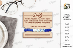 Family Bracelet Holder Bundle Laser Cut. Family And Friends Product Image 13