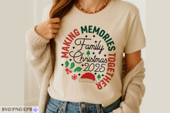 Making Memories Together Family Christmas SVG 2025 Holiday Product Image 3