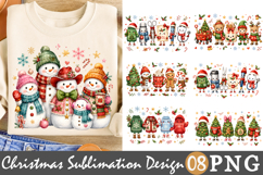Family Christmas Sublimation Design Bundle Product Image 1