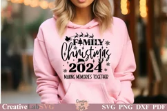 Family Christmas 2024 SVG, Christmas Shirts Product Image 1