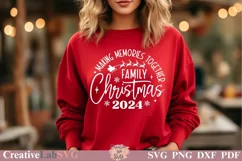 Family Christmas 2024 SVG, Christmas Shirts Product Image 1