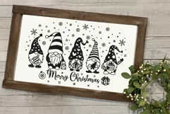 Gnome Christmas Svg, Family Christmas Gnomes Svg. Product Image 2