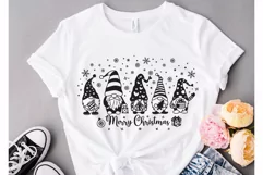 Gnome Christmas Svg, Family Christmas Gnomes Svg. Product Image 4