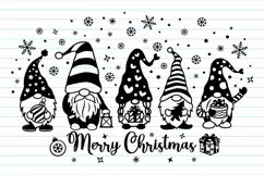 Gnome Christmas Svg, Family Christmas Gnomes Svg. Product Image 7