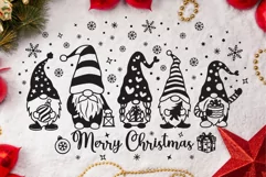 Gnome Christmas Svg, Family Christmas Gnomes Svg. Product Image 8