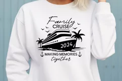 Family Cruise 2024 SVG - Summer Vacation Cricut Cut File Product Image 2