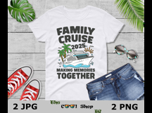 Family Cruise 2025 Png, Making Memories Together Png Product Image 3