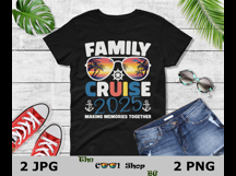 Family Cruise 2025 Png, Making Memories Together Png Product Image 2