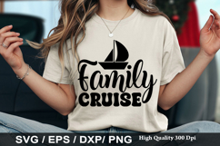Family Cruise - Cruise SVG Design Product Image 1